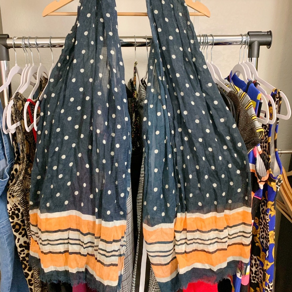 Old Navy Polka Dot Scarf